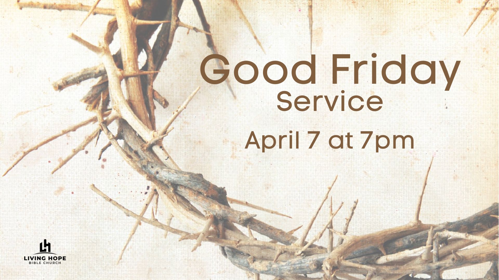 Good Friday 2023 with logo